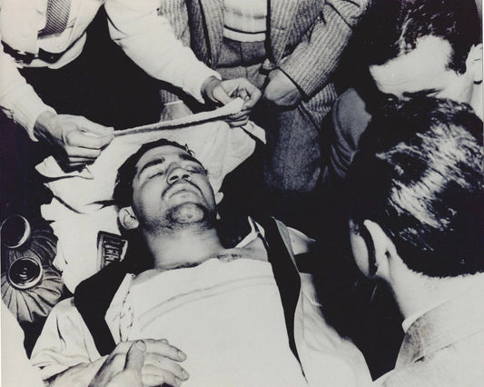 Tony Demarco Keychain Boxing Picture After Carmen Basilio Fight