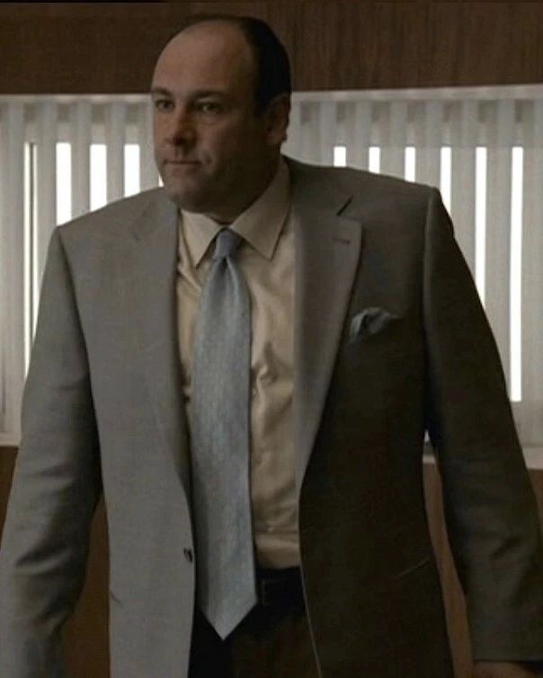 Tony Soprano Photo Tv Show Mafia Organized Crime Mobster Mob Picture Close