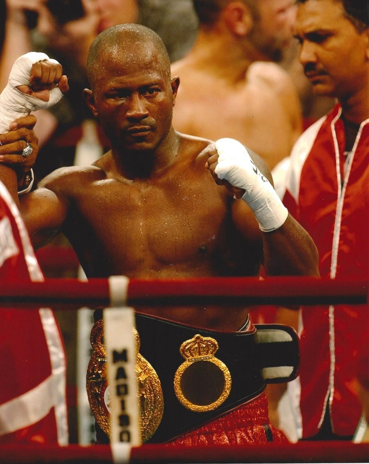 Travis Simms Photo Boxing Picture With Belt 300 Piece Jigsaw Puzzle