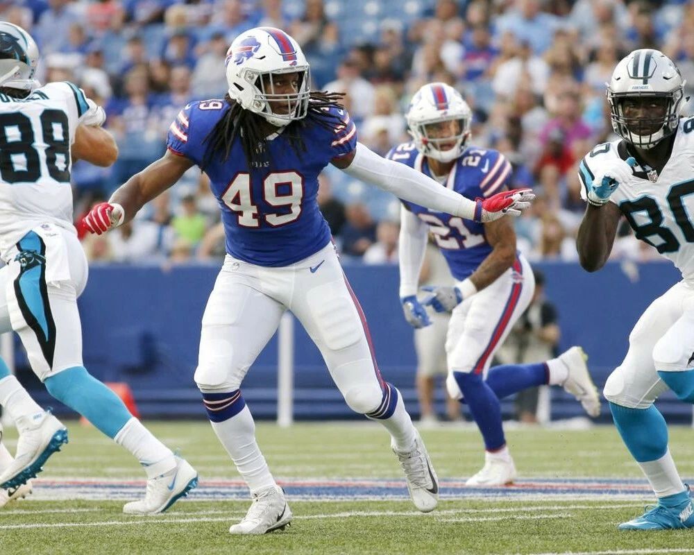 Tremaine Edmunds Buffalo Bills Nfl Football Vs Panthers 300 PCS Jigsaw Puzzle