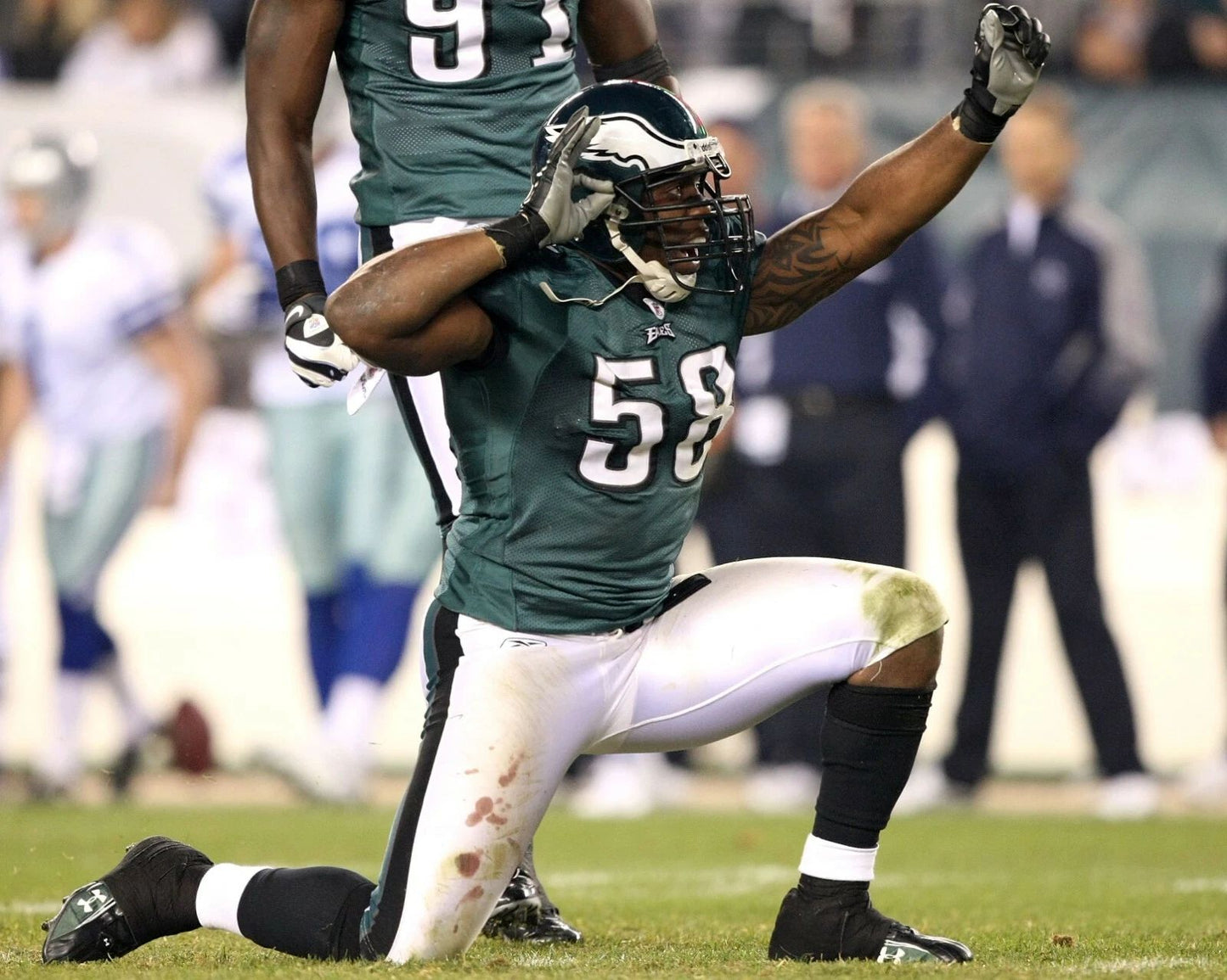 Trent Cole Photo Philadelphia Eagles Football Picture Nfl