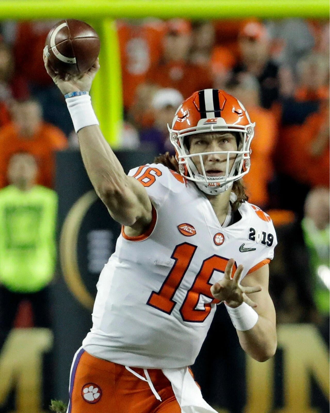 Trevor Lawrence Keychain Clemson Tigers Picture Ncaa Football