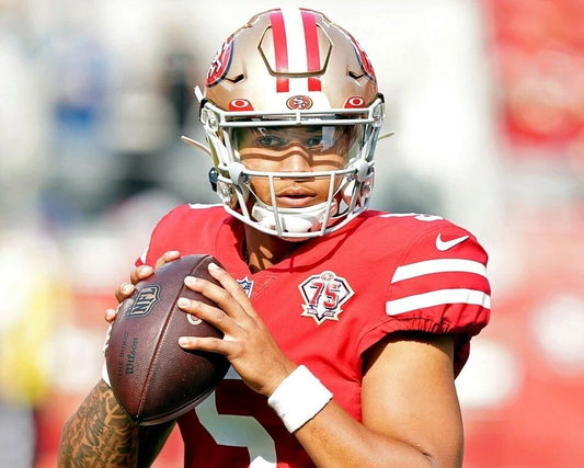 Trey Lance Magnet San Francisco Forty Niners 49Ers Nfl Football Close Up