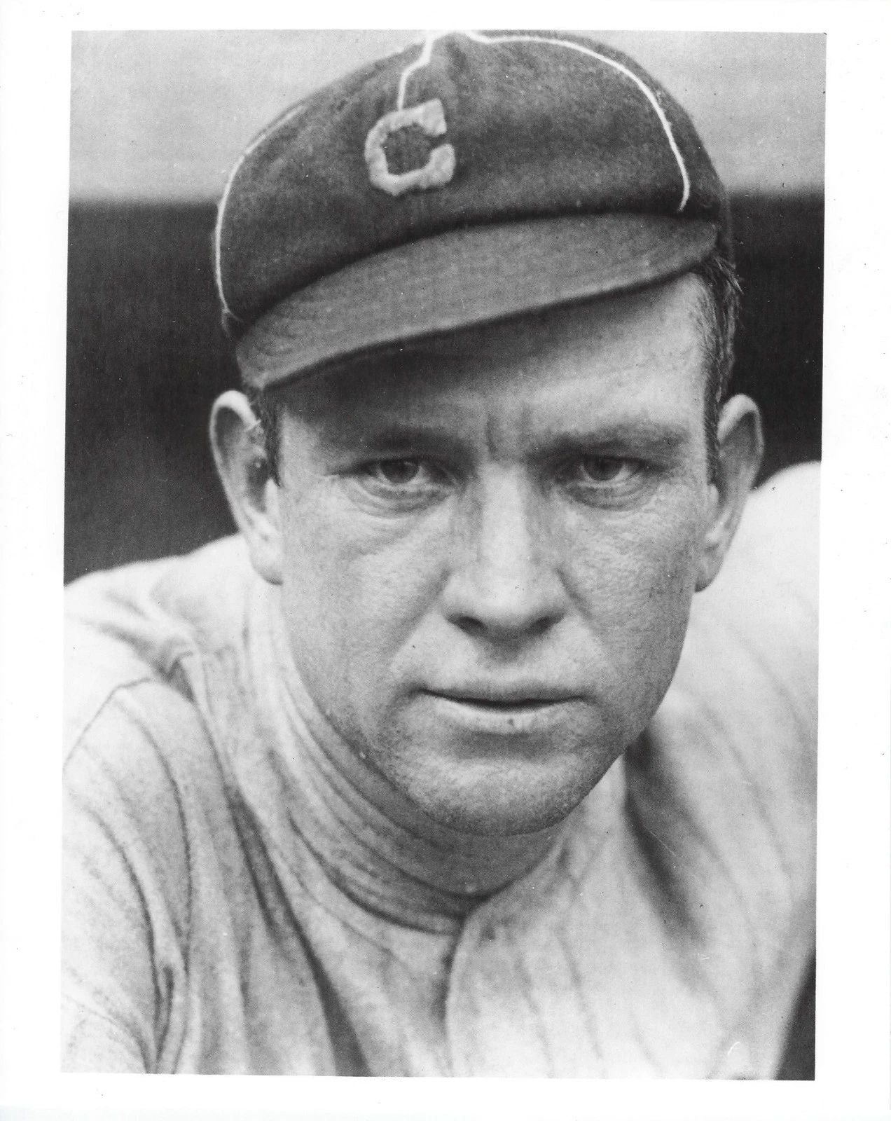 Tris Speaker Photo Cleveland Indians Baseball Picture Close Up