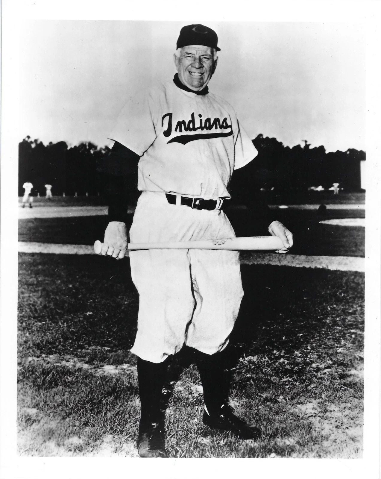 Tris Speaker Photo Cleveland Indians Baseball With Bat 300 Piece Jigsaw Puzzle