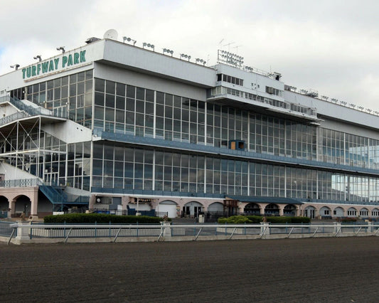 Turfway Park Race Track Keychain Horse Racing Picture Kentucky