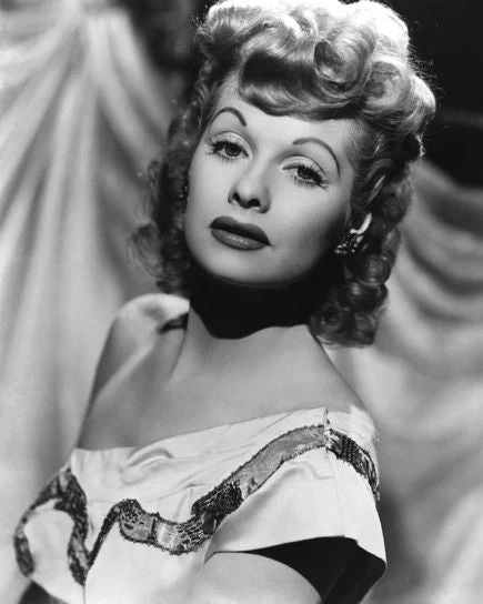 Tv Actress Lucille Ball Glossy Keychain 'I Love Lucy' Print Celebrity Keychain
