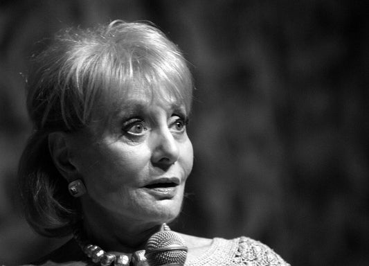 Tv Personality Barbara Walters Classic Picture Magnet Print