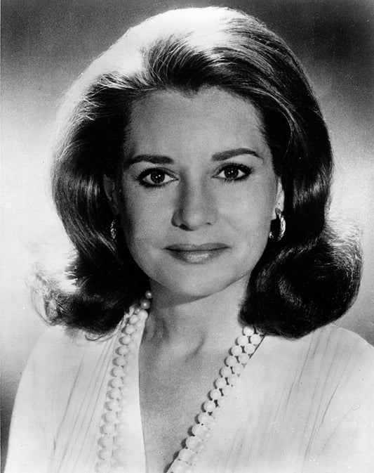 Tv Personality Barbara Walters Portrait Picture Magnet Print