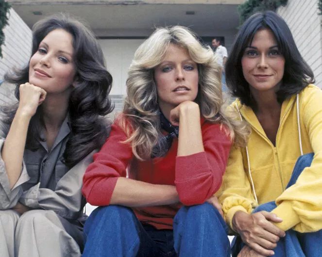 Tv Show Charlie'S Angels Keychain Farrah Fawcett, Kate Jackson, Jaclyn Smith 1