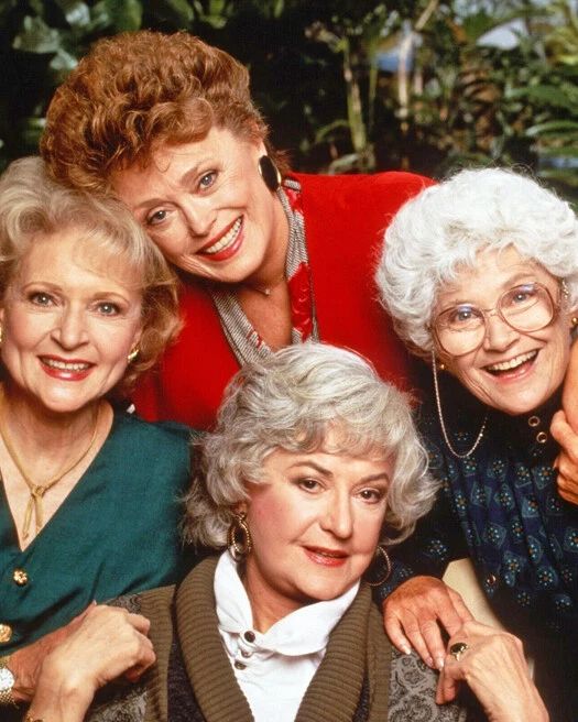 Tv Show Golden Girls Glossy Keychain Bea Arthur Betty White Estelle Getty