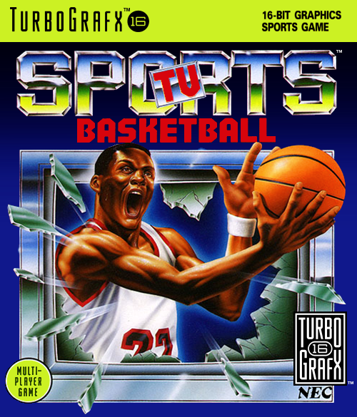 Tv Sports Basketball Turbografx 16 Print Poster