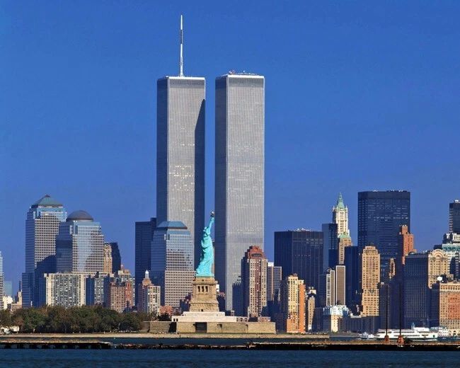 Twin Towers World Trade Center Photo Manhattan New York City Print