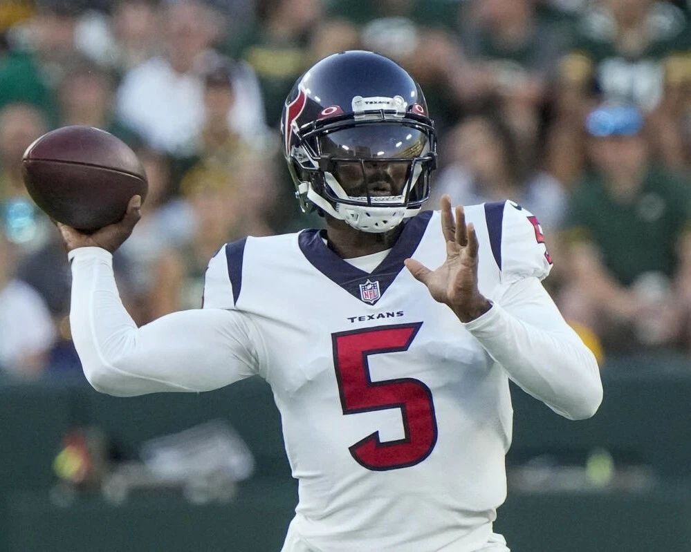Tyrod Taylor Magnet Houston Texans Picture Nfl Football
