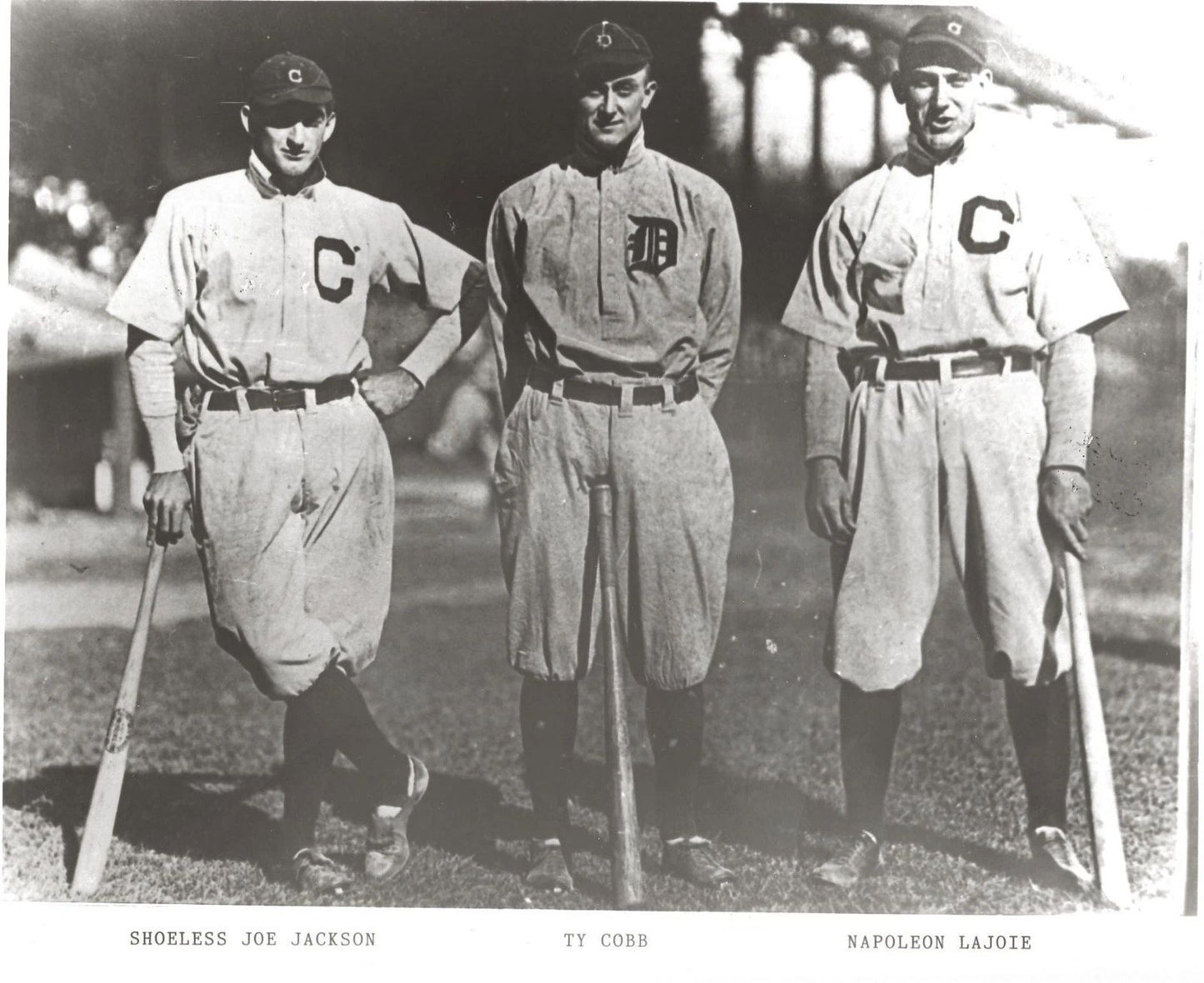 Ty Cobb Napoleon Lajoie Joe Jackson Detroit Tigers Baseball 300 PCS Jigsaw