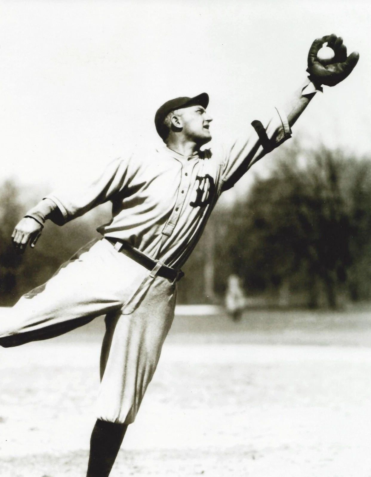 Ty Cobb Magnet Detroit Tigers Baseball Mlb Picture Catching Fly Ball