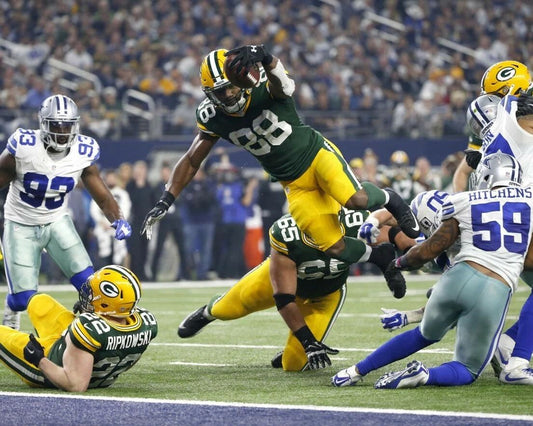 Ty Montgomery Keychain Green Bay Packers Picture Nfl Football