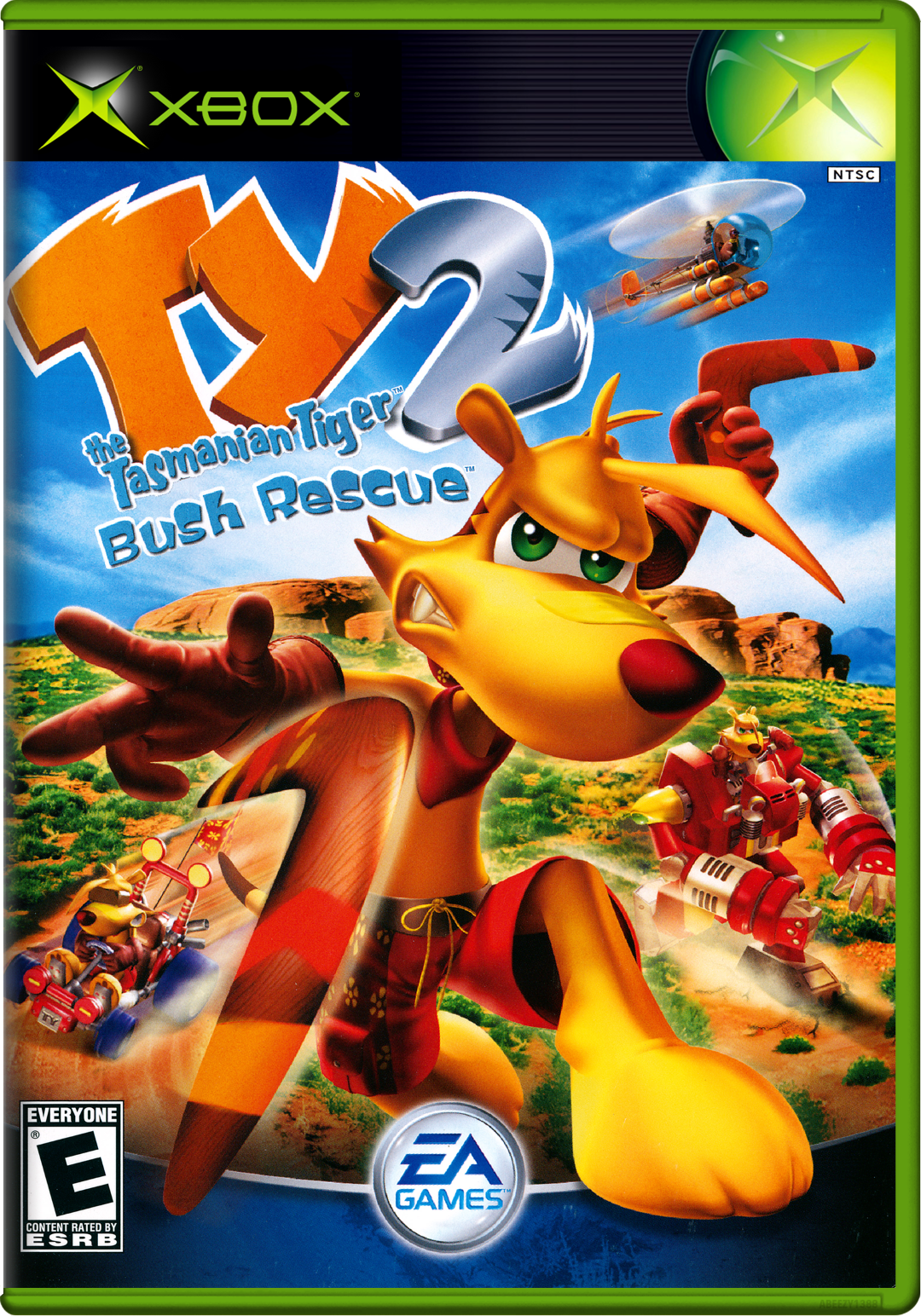 Ty The Tasmanian Tiger 2 Bush Rescue Xbox Print Poster