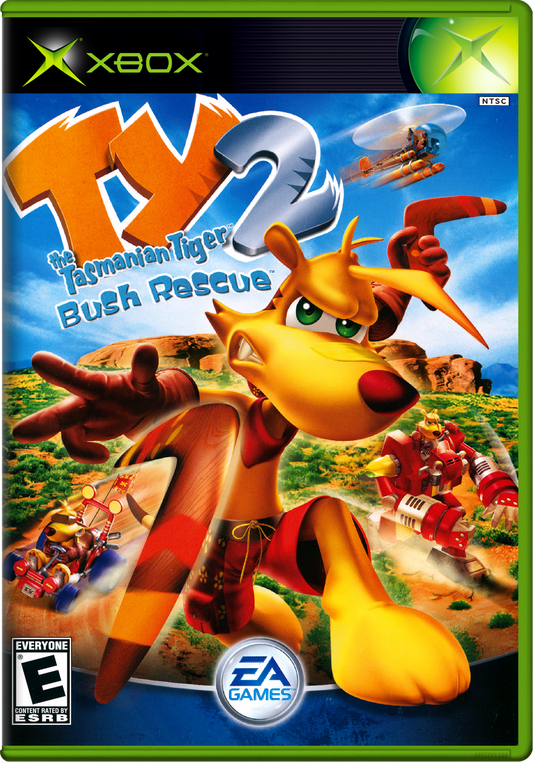 Ty The Tasmanian Tiger 2 Bush Rescue Xbox Print Poster