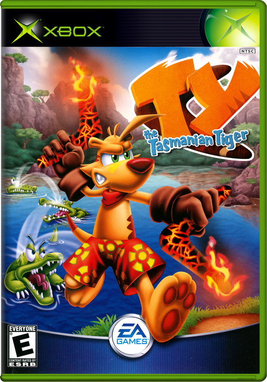 Ty The Tasmanian Tiger Xbox Print Poster