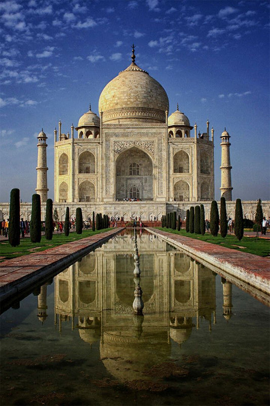 Taj Mahal Mausoleum History Jigsaw Puzzle Landscape Jigsaw Puzzle