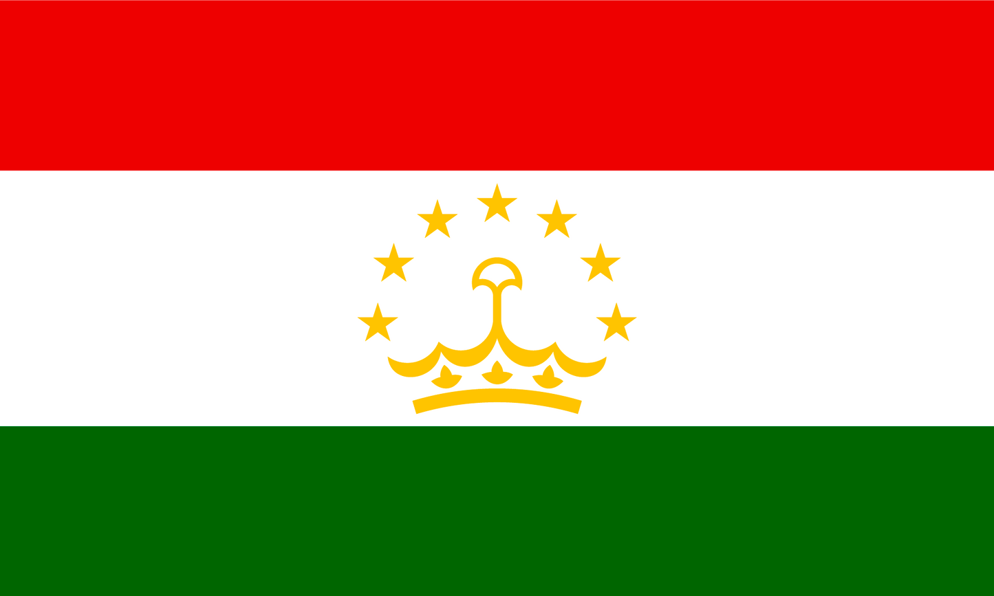 Tajikstan Flag Keychain