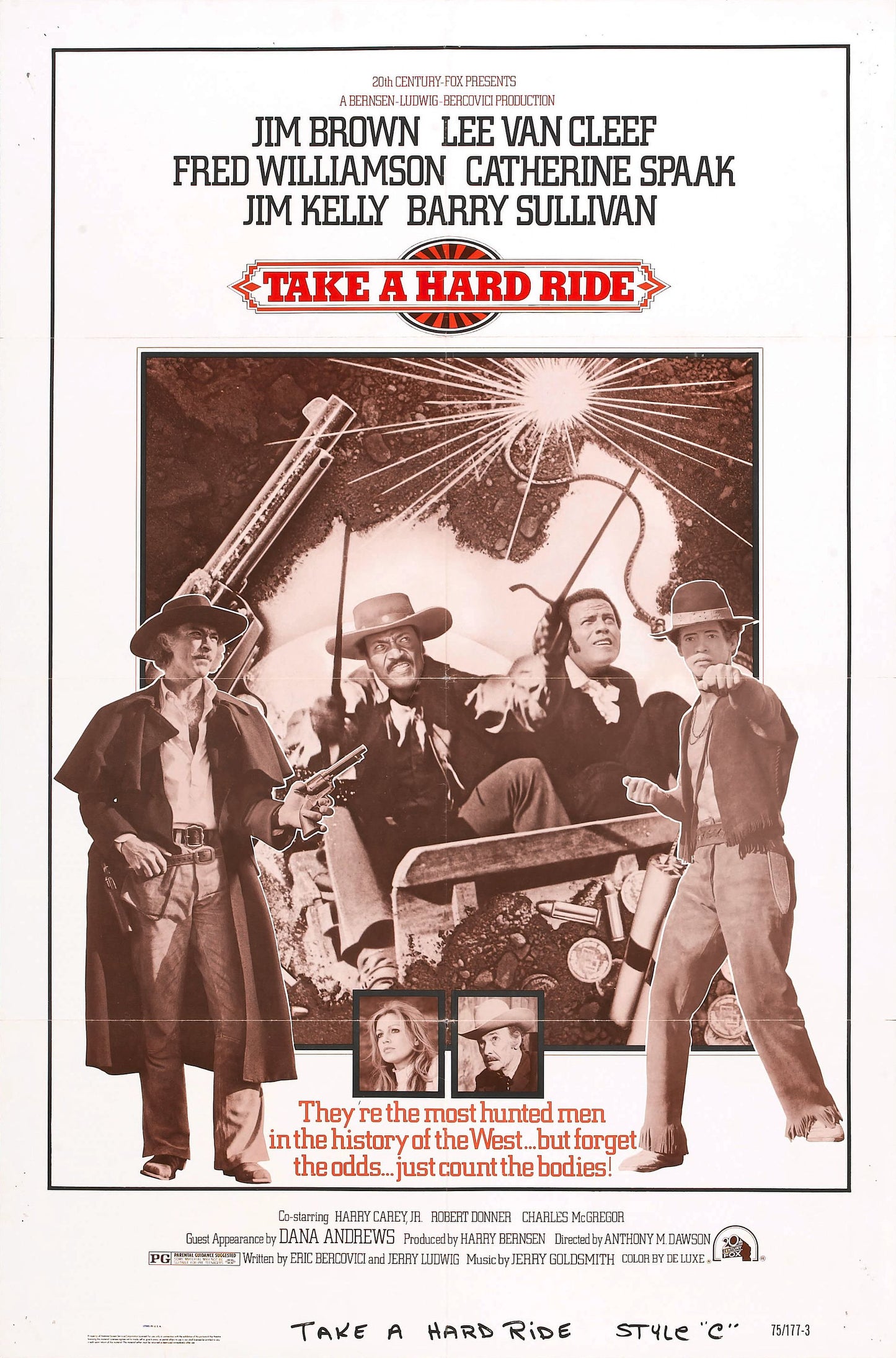 Take A Hard Ride 02 Movie Magnet