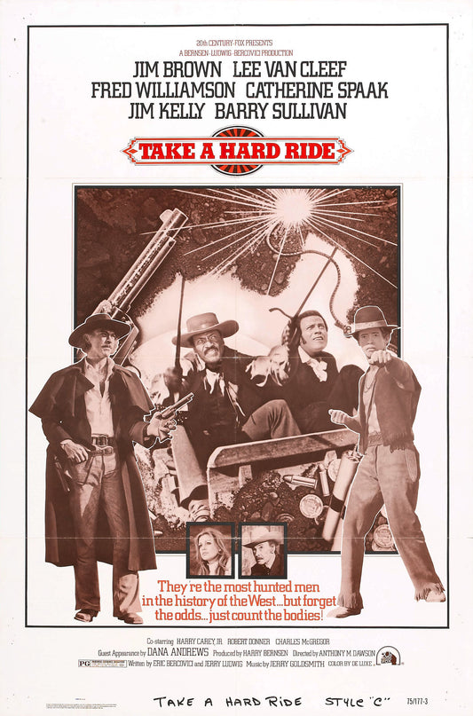 Take A Hard Ride 02 Movie Magnet