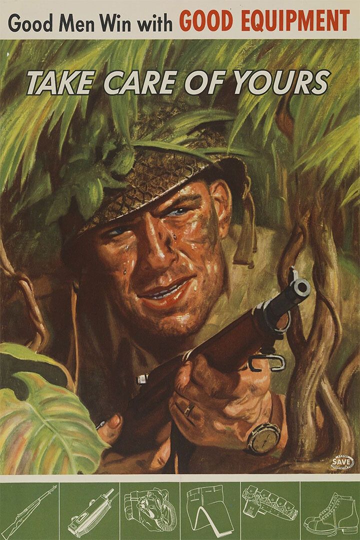 Take Care Of Yours World War 2 Ww2 Vintage Jigsaw Puzzle