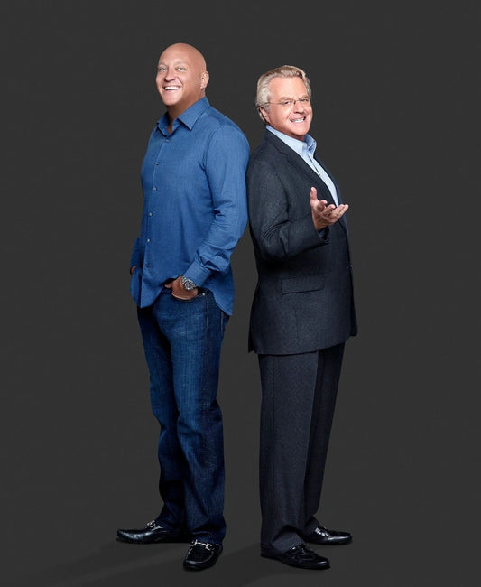 Talk Show Host Jerry Springer With Steve Wilkos Picture Magnet Print