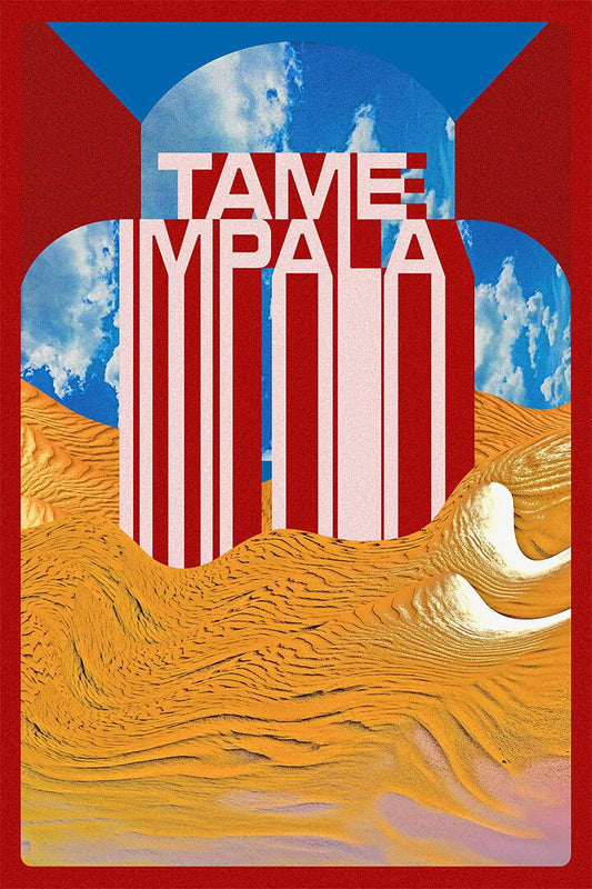 Tame Impala Kevin Parker Pink Background Decor Wall Art Jigsaw Puzzle