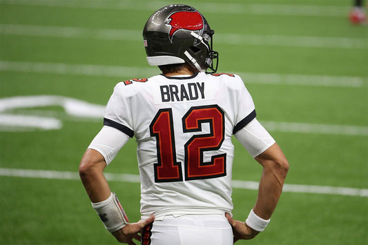 Tampa Bay Buccaneers American Football Player 12 Tom Brady Wall Poster
