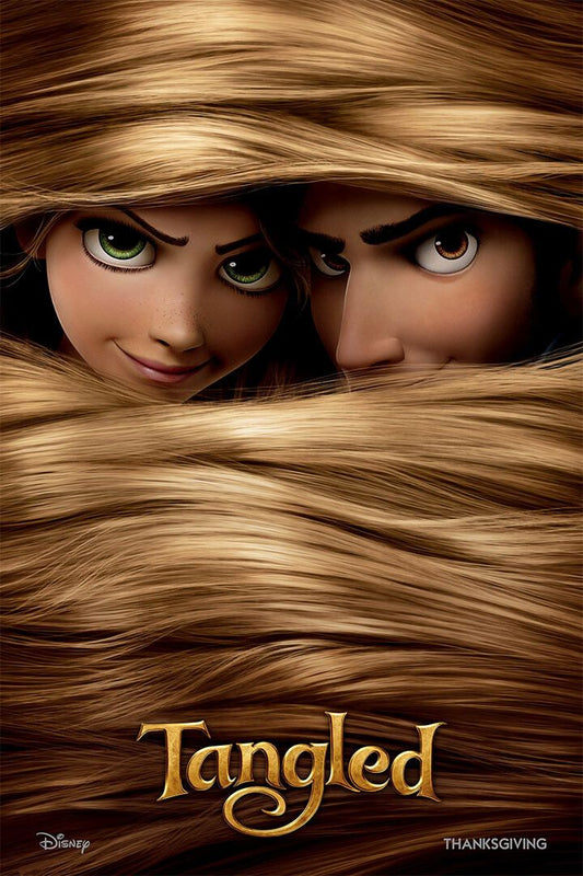Tangled Rapunzel Flynn Maximus Movie Room Decor Jigsaw Puzzle