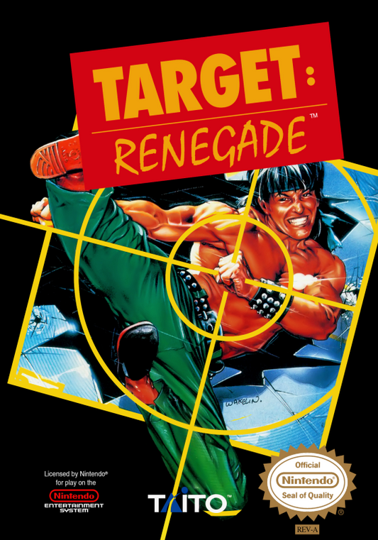 Target Renegade (Usa) Nes Print Poster