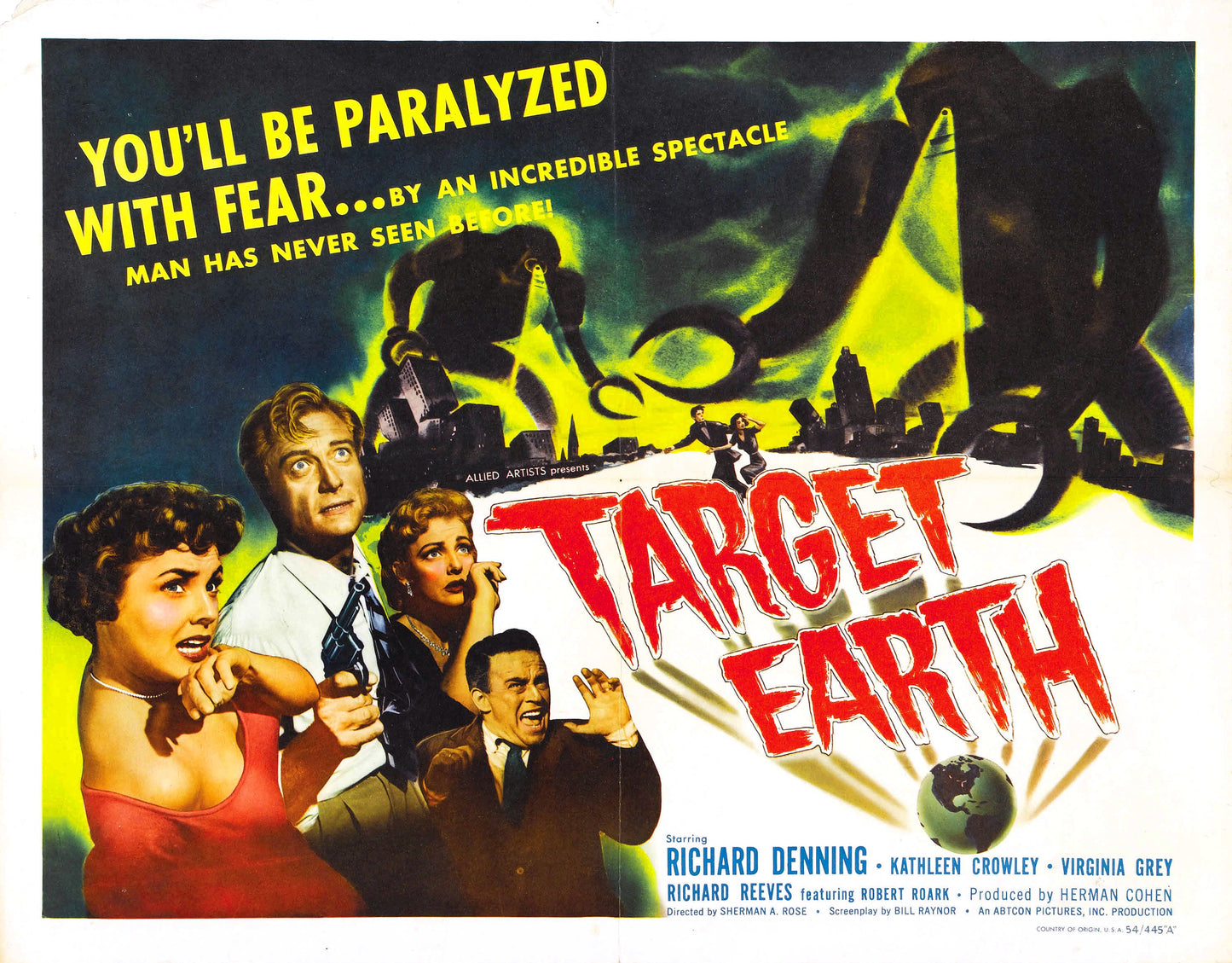 Target Earth 04 Movie Magnet
