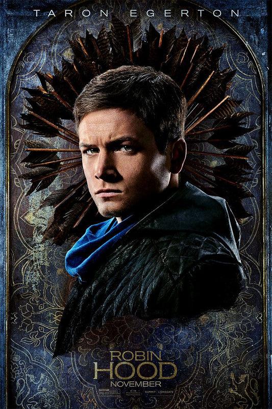 Taron Egerton Robin Hood Movie Print Painting Jigsaw Puzzle