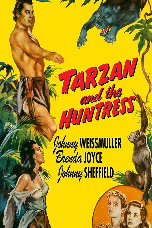 Tarzan And The Huntress Classic Movie Romance Action Jigsaw Puzzle