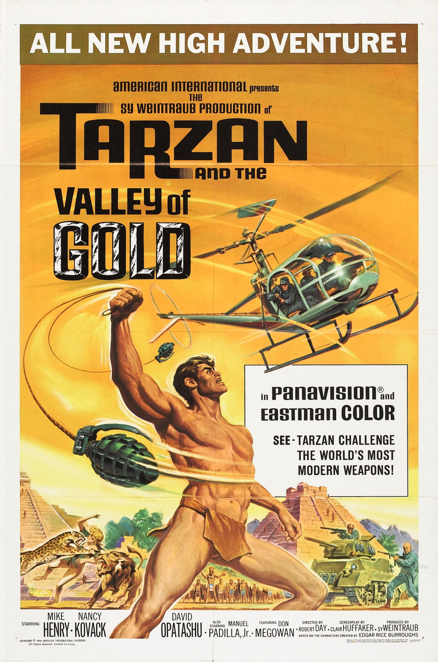 Tarzan And Valley Of Gold 01 Movie Magnet
