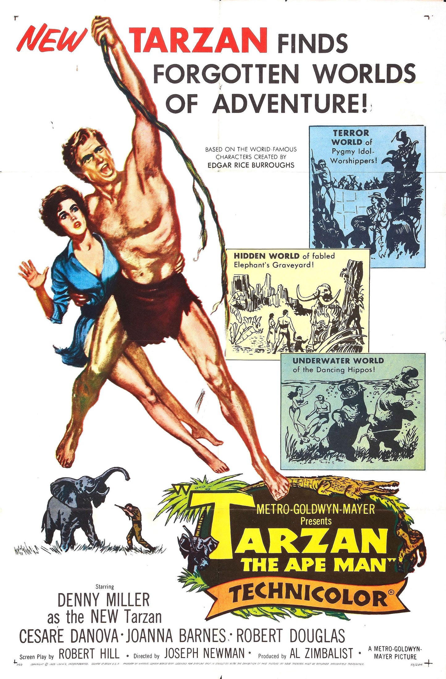 Tarzan Ape Man 1959 01 Movie Magnet