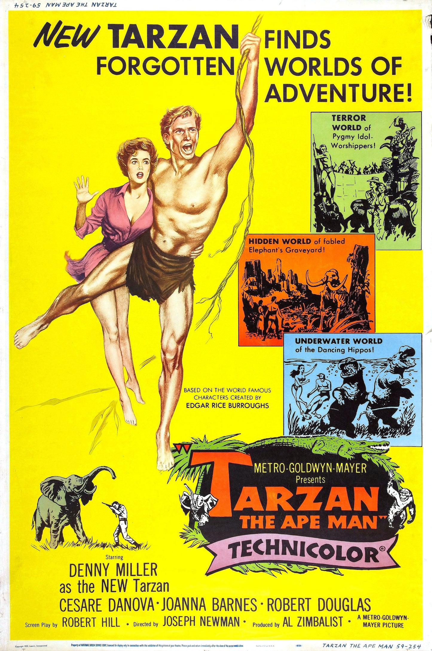Tarzan Ape Man 1959 03 Movie Magnet