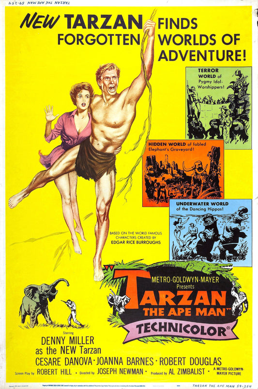 Tarzan Ape Man 1959 03 Movie Magnet