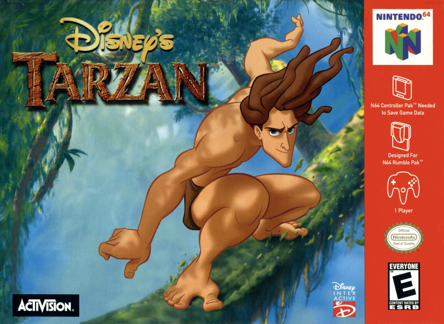 Tarzan N64 Print Poster