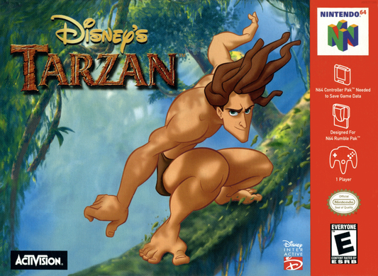 Tarzan N64 Print Poster