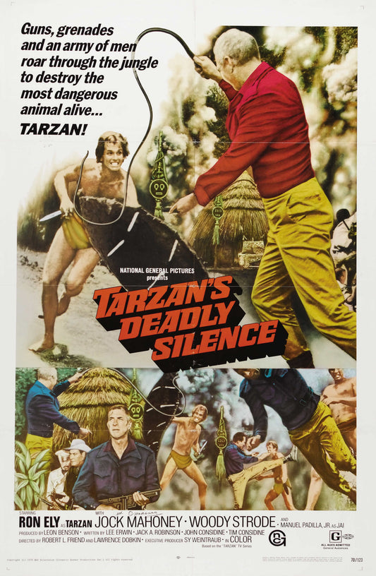 Tarzans Deadly Silence 01 Movie Magnet
