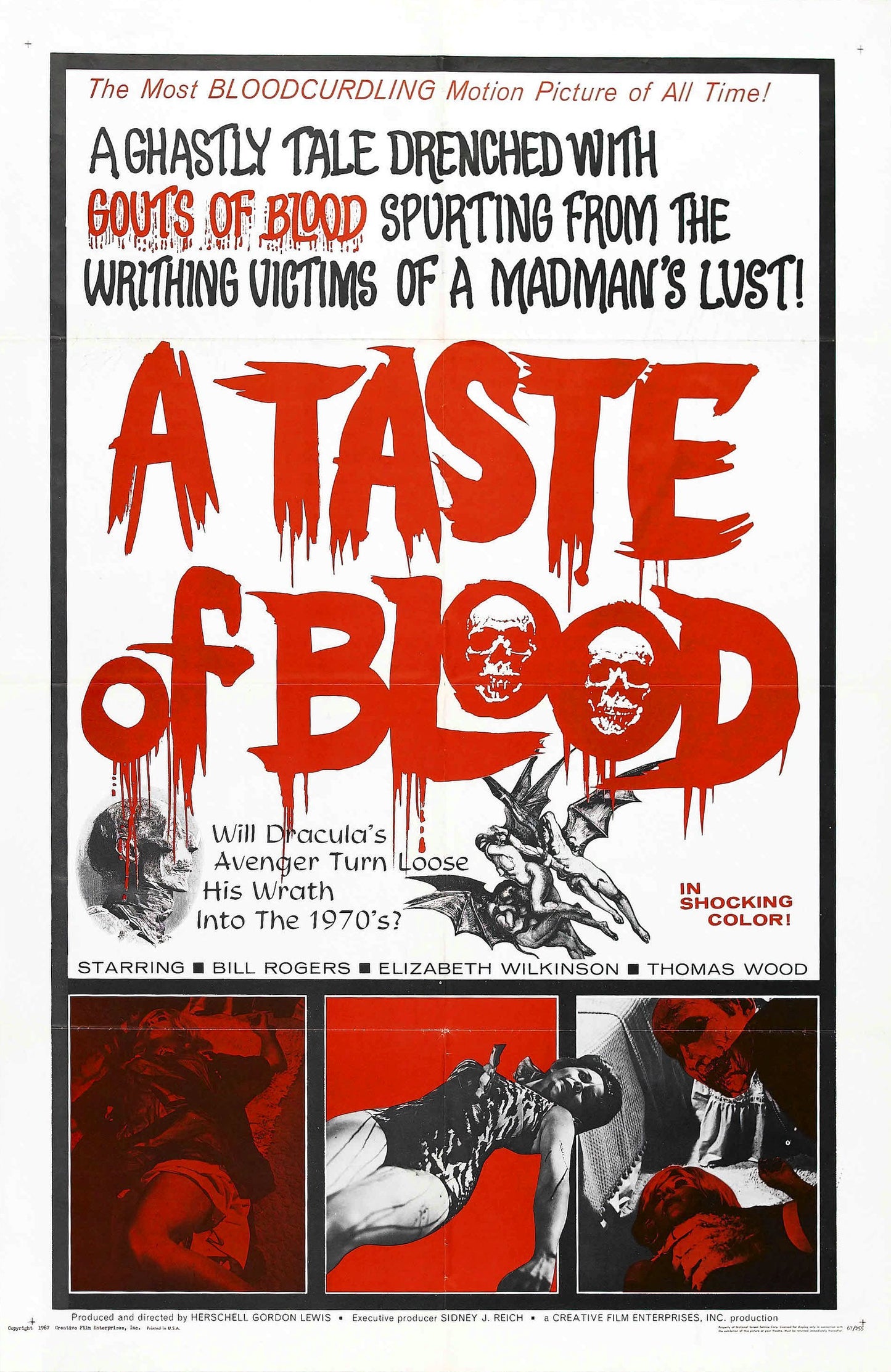 Taste Of Blood 01 Movie Magnet