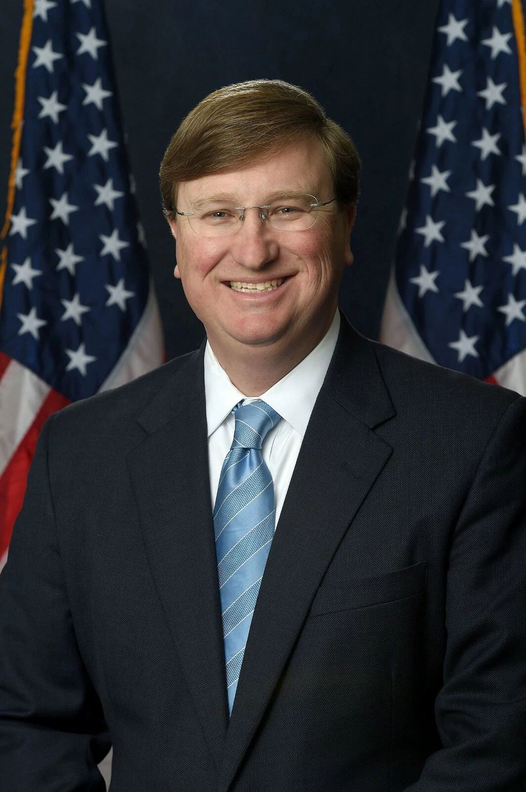Tate Reeves Mississippi Governor Picture Magnet Magnet Banner