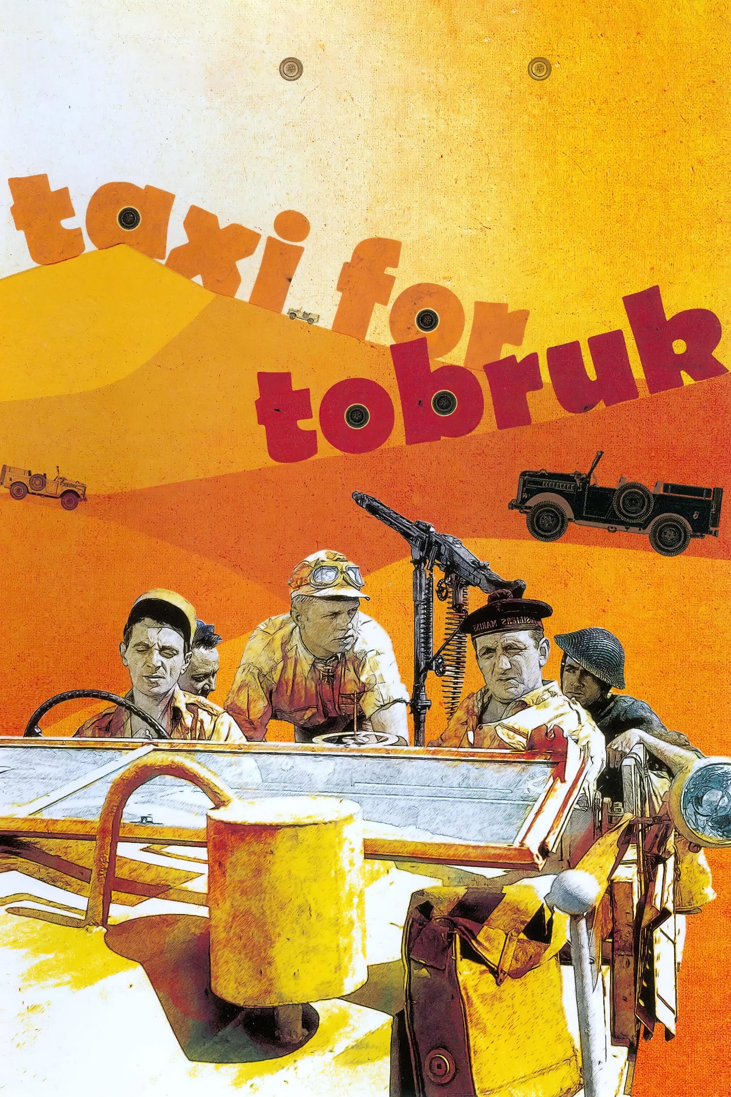 Taxi For Tobruk (1961) Movie Magnet
