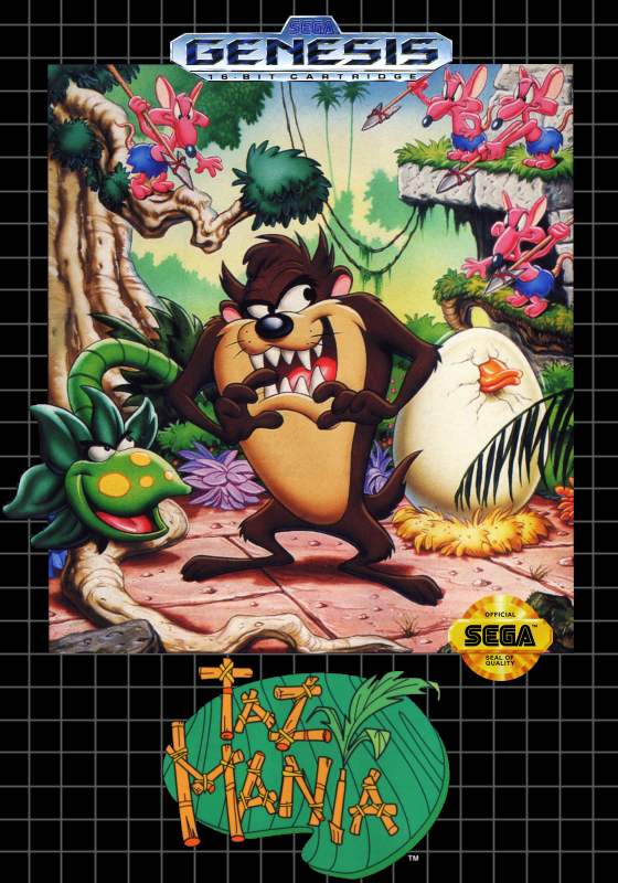 Taz Mania (Usa) Genesis Print Poster