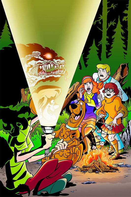 Team Up Heroes Scooby And Superman Room Decor Jigsaw Puzzle