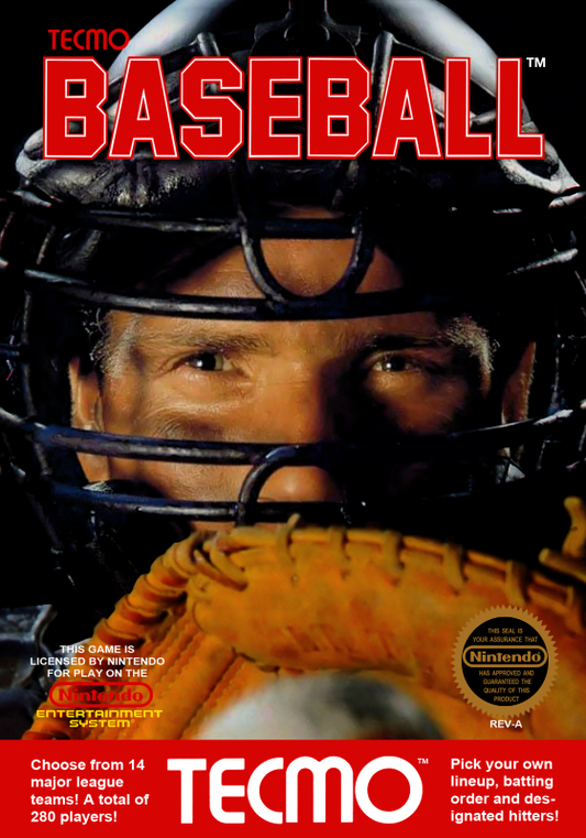 Tecmo Baseball (Usa) Nes Print Poster